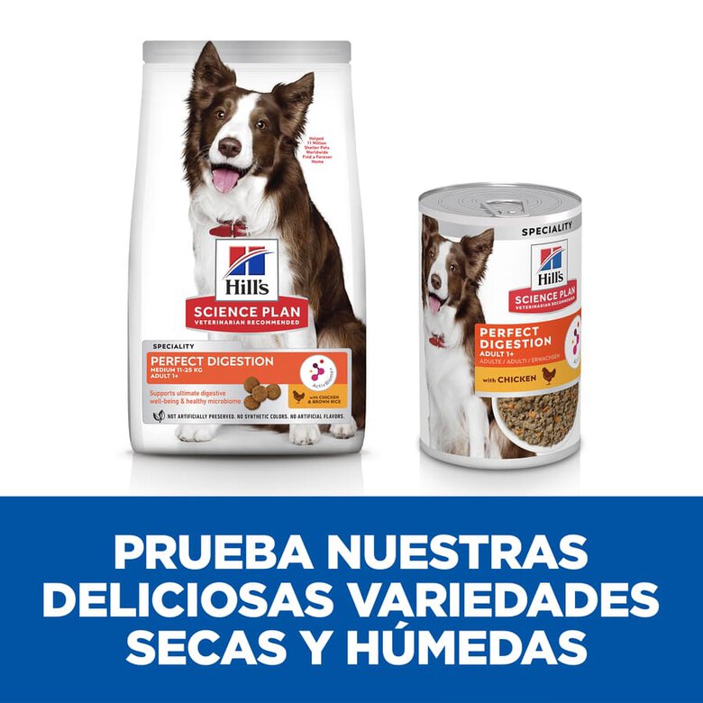 Hill’s Science Plan Perfect Digestion Adult Pollo lata para perros, , large image number null